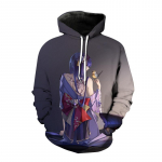 Naujas anime žaidimas 3D spausdinti gobtuvai Genshin Impact Sexy Girl Raiden Shogun Megztiniai Vyrai Moterims Didelis gobtuvas vaikams berniukų megztinis S