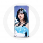 Coque pour Samsung Galaxy A8 2018 Blackpink Born Pink Affiche Teaser Lisa Shut Down Fancam