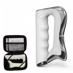 Fascia Massager kūno grandymas NEMS mikrosrovės vibracinis raumenų stimuliatorius, atpalaiduojantis, liekninamasis formuojantis gua&scaron;a masažinis peilis balta