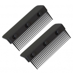 2 vnt. Plaukų tiesinimo &scaron;ukų priedas Plok&scaron;ti lygintuvai tiesinamoms &scaron;ukėms Profesionalūs namų moterų plaukų &scaron;epetėlių formavimo įrankiai 2pcs violetinė