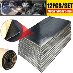 12vnt 30x50cm 5mm lipni automobilio garsui nepralaidi putplasčio medvilnė namų izoliacinės pagalvėlės Garsą sugeriančios medvilnės triuk&scaron;mo slopinimo kempinė