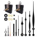 2 vnt. kvarcinio laikrodžio mechanizmo rinkinys sieninio laikrodžio mechanizmai maitinami pakaitinis laikrodis As picture shows