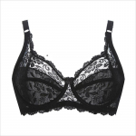 Ploni nėriniuota apatinė liemenėlė be kempinės Moteri&scaron;ka itin plona maža liemenėlė Sexy Sweet lengvas ir kvėpuojantis 42/95
