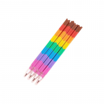 Nea&scaron;trinantis pie&scaron;tukas Building Block Rainbow Color Bullet Pen vaiki&scaron;kos ra&scaron;tinės reikmenys HB