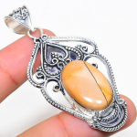 Mookaite Handmade 925 Sterling Silver Jewelry Pendant 2.64 f6o14