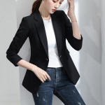 Moteri&scaron;kas &scaron;varkas Korėja Kasdieniai ploni &scaron;varkai Striukės Darbinis paltas Vir&scaron;utiniai drabužiai Mada Rudens karjera Moteri&scaron;ka striukė Biuro moteris XXXL