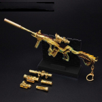 Keli stiliai M416 PUBG žaislinis pistoletas metalinis ginklas modelis keptuvės raktų pakabukas surinkti dalys lydinio &scaron;viesos raktų pakabukas automobilis pakabukas dovanų žaislas