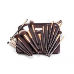 15 makiažo &scaron;epetėlių rinkinys su lengvai ne&scaron;iojamu dėklu (Juoda) | Set Of 15