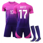 2425England Away Jerseys sporto komandos uniformos komplektas futbolo treniruočių kostiumo rinkinys 26