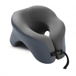 U formos kaklo pagalvė Ergonomi&scaron;ka atminties putų pagalvė Kaklo pagalvėlė su 360 laipsnių atrama kelionėms, biurui, automobiliui, miegui pilka