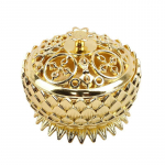 1 vnt. Retro lotoso smilkalų degikliai Drakono smilkalų laikiklis Smilkalų degiklis Mini sandalmedžio smilkalinė Namų biuro amatų dekoras Dekoracija tamsiai ruda spalva