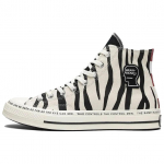 Brain Dead x Converse Chuck 70 High Nesuderinančių Spaudinių Unisex Kedai Daugiaspalviai Balti Juodi A12219C 37.5