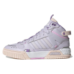 Adidas Neo D-Pad Mid Patogūs Madingi Neslystantys Atsparūs Dilimui Lengvi Vidutinio Auk&scaron;čio Kateboardo Batai Moteri&scaron;ki Kateboardo Batai Violetiniai HQ4232 36