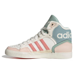Adidas Originals Extaball Up Patogūs universalūs neslystantys auk&scaron;takulniai krep&scaron;inio batai moteri&scaron;ki kedai baltos ir žalios spalvos ID6072 38⅔ white