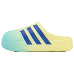 Adidas Originals Adifom Superstar patogios, atsparios dėvėjimui atviromis nosimis &scaron;lepetės unisex batams, geltonai mėlyna JP5685 37⅓