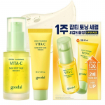 Goodal Green Tangerine Vitamin C Care Serum rinkinys: Serumas 30ml + Kremas 40ml