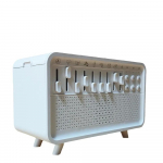 4 in 1 HIFI Bluetooth Speaker White Noise Sleep Aid Night Light Humidifier Machine with Free Combination of 8 Goup Nature Sound balta