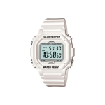 CASIO Moteri&scaron;kas YOUTH Baltas Laikrodis F108WHC-7B F108WHC-7B White Strap white