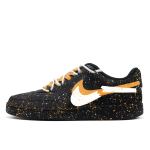 Nike Court Vision 1 Sunset Ink Yellow Synthetic Leather Cushioning Abrasion Resistant Low top Skateboard Shoes Unisex FZ0630-010(Team275-) 40.5 black