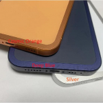 Konverterio korpusas iPhone 11 iki 17Pro 6,1 colio Galinio dangtelio keitimas 11 modeliui, pana&scaron;us į 17Pro, Oranžinis modifikuotas važiuoklės su dangteliu sidabras