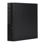 DX01 Mini ITX kompiuterio korpusas Plonas pusės auk&scaron;čio Greitas &scaron;ilumos i&scaron;sklaidymas Palaiko VESA tvirtinimą Valcuotas plienas Ne&scaron;iojamas stalinio kompiuterio važiuoklės PC priedai juoda
