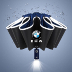 LED Automati&scaron;kai susilankstantis skėtis Vėjui atsparus skėčio lipdukas BMW M Power X1 E84 X3 F25 X5 E53 X6 E71 IX3 I3 320i 330d M4 1 3 5 white
