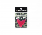 Glideway 176 Plaukiojantis masalas Atsarginė uodegėlė Skaidri raudona (3326)