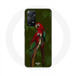 Coque Redmi Note 11 Pro 5G Ara macao perroquet rouge