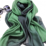 &Scaron;ilkmedžio skara Elegant Soft Wraps Spalvoti atspalviai Moteri&scaron;ki &scaron;alikai 180*80cm