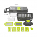 Daržovių pjaustyklė Virtuvės priedai Daugiafunkcinė pjaustyklė vaisių pjaustyklė Bulvių skustukas Morkų sūrio trintuvas Salotų gamintojas