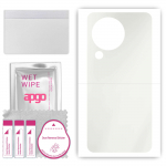 apgo MATTE Protective Skin Sticker for the back compatible with Xiaomi Civi 3, Wrap Film, Hydrogel Film, Flexible, Soft TPU with positioning layer eas