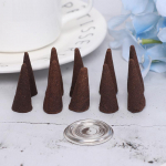 10 vnt / rinkinys White Sage Pure Smilkalų kūgiai Smoky Purification Valomasis kvapas One Size