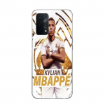 Coque Maniacase pour Oppo A55 4g Kylian Mbappe Real Madrid wallpaper celebration