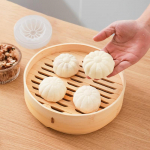 Garuose keptų bandelių gaminimo aparatas kini&scaron;kas Baozi dumpling Moon Cake formų kepimo įrankis