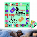 Adultopoly stalo žaidimo poros Adultopoly pasimatymo nakties žaidimas Linksmas interaktyvus santykių kortų žaidimas Pokalbių kortelės poroms