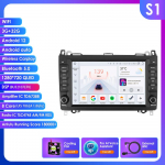 Hizpo 8 Automobilio radijas Mercedes Benz W169 W245 B200 W906 Sprinter W639 Vito, belaidis CarPlay Android Auto 4G DSP RDS 2din DVD, i&scaron;manusis ekranas S1 8Core 3G 32G AI