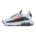 Nike Air Max 2090 GS Balti Turf Orange Dėmėti Vaikų sportbačiai Juodi Aquamarine CJ4066-106 37.5