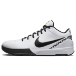 Nike Zoom Kobe 4 Protro Mambacita Unisex sportbačiai Balti Juodi Metaliniai-Auksiniai FJ9363-100 36.5