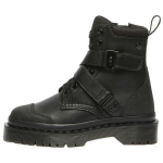 Dr. Martens 1460 Odiniai Bex Tech Patogūs Universalūs Trumpi Martin Batai Unisex Batai Juodi 41014002 38