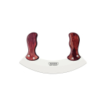 Tramontina Mezzaluna Picos medinis indas plauti indaplovėje Pagamintas i&scaron; natūralaus produkto Smulkintuvas, Pjaustytuvas, Daugiafunkcis peilis, Rankena, 25cm, Raudonas, Saugus, Patvarus, Brazilija,