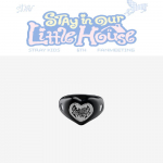 I&scaron;ankstinis užsakymas Stray Kids 6-ojo gerbėjų susitikimo Stay in Our Little House žiedas