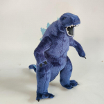 30cm Naujas Godzilla Prie&scaron; Kong Anime Pliu&scaron;inis Žaislas Monstrų Karalius Godzilla King Kong Pliu&scaron;inė Pagalvė Lėlė Ornamentai Dovanos 30cm blue