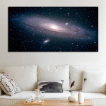 PATIKIMAS MENAS Erdvė ir žvaigždės Nuotraukos Drobės Plakatai ir spaudiniai Dekoratyviniai paveikslai Sienų tapyba svetainei BE RĖMŲ 20cm&times;40cm NoFrame