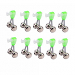 &bdquo;Bite Alarm Bell Mini Alert&ldquo; lengvos me&scaron;kerės &bdquo;Twin Alert Bell&ldquo; žvejybos reikmenys 10 pcs