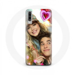 Coque pour Samsung Galaxy A70 Poursuis Tes R&ecirc;ves M&iacute;a C&aacute;ceres et &Aacute;lvaro Paz Go! Live Your Way