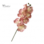 Dirbtinės kandžių orchidėjos Realisti&scaron;kos netikros &scaron;ilko gėlės Vestuvių vakarėlis Namų biuro stalo centrinė dalis Dirbtinio Phalaenopsis gėlių &scaron;akelių dekoravimas raudona
