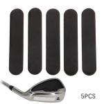 5 vnt golfo žaidėjo lipnios &scaron;vino juostos juostelė padidina golfo klubo teniso raketės galią 5PCS juoda