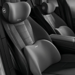 2 vnt Automobilio galvos atramos vietos atminties putplasčio galvos atramos juosmens pagalvėlė Transporto priemonės juosmens atramos pagalvė Automobilio juosmens pagalvė, skirta nuovargiui sumažinti biuro galvos atrama pilka spalva