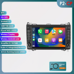 Hizpo 8 Automobilio radijas Mercedes Benz W169 W245 B200 W906 Sprinter W639 Vito, belaidis CarPlay Android Auto 4G DSP RDS 2din DVD, i&scaron;manusis ekranas P2CP 4Core 2G 32G