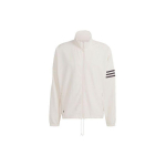 Adidas Originals Adicolor Neuclassics Trikolorė Sportinė Laisva Striukė Vyri&scaron;ka Vir&scaron;utinė Apranga Balta IM2096 L